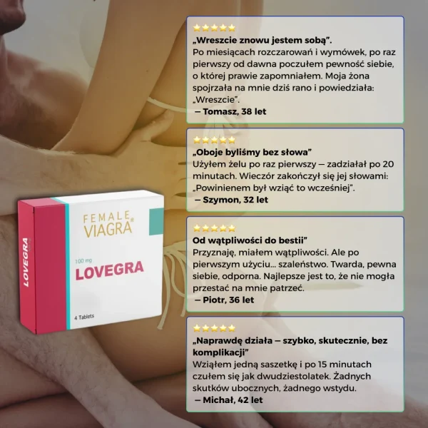 Lovegra Kobieca Viagra - obrazek 3